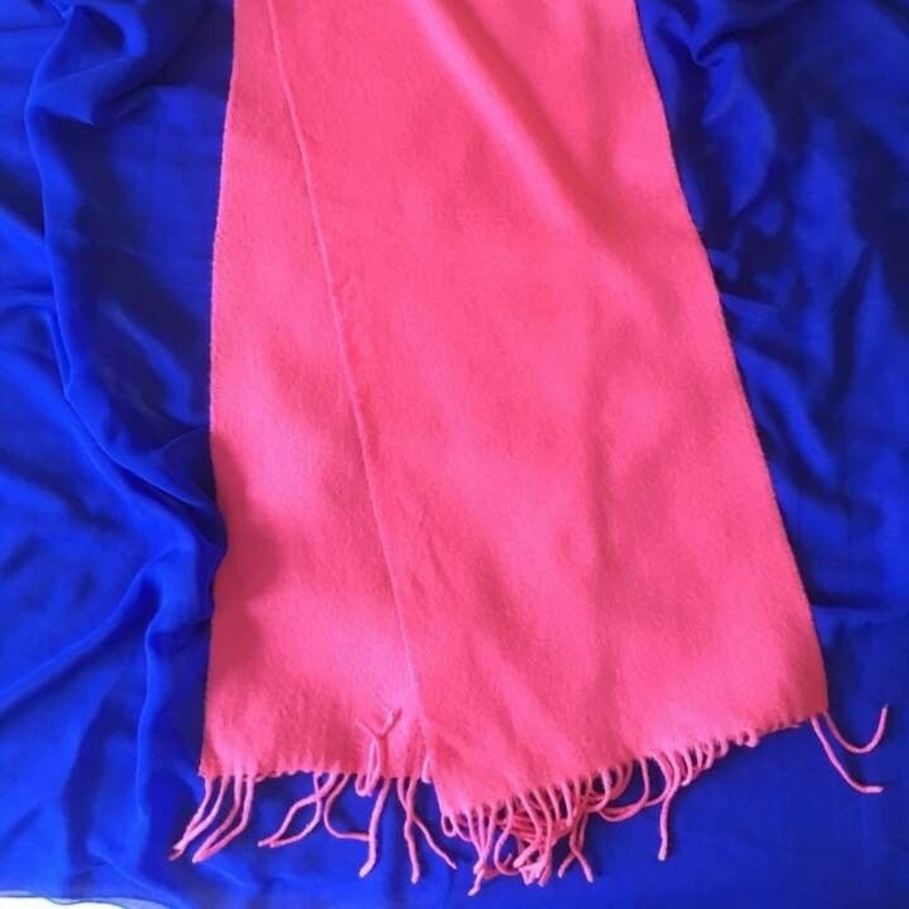 HOT PINK SCARF 100% SOFT Cashmere Scarf - 2 PLY